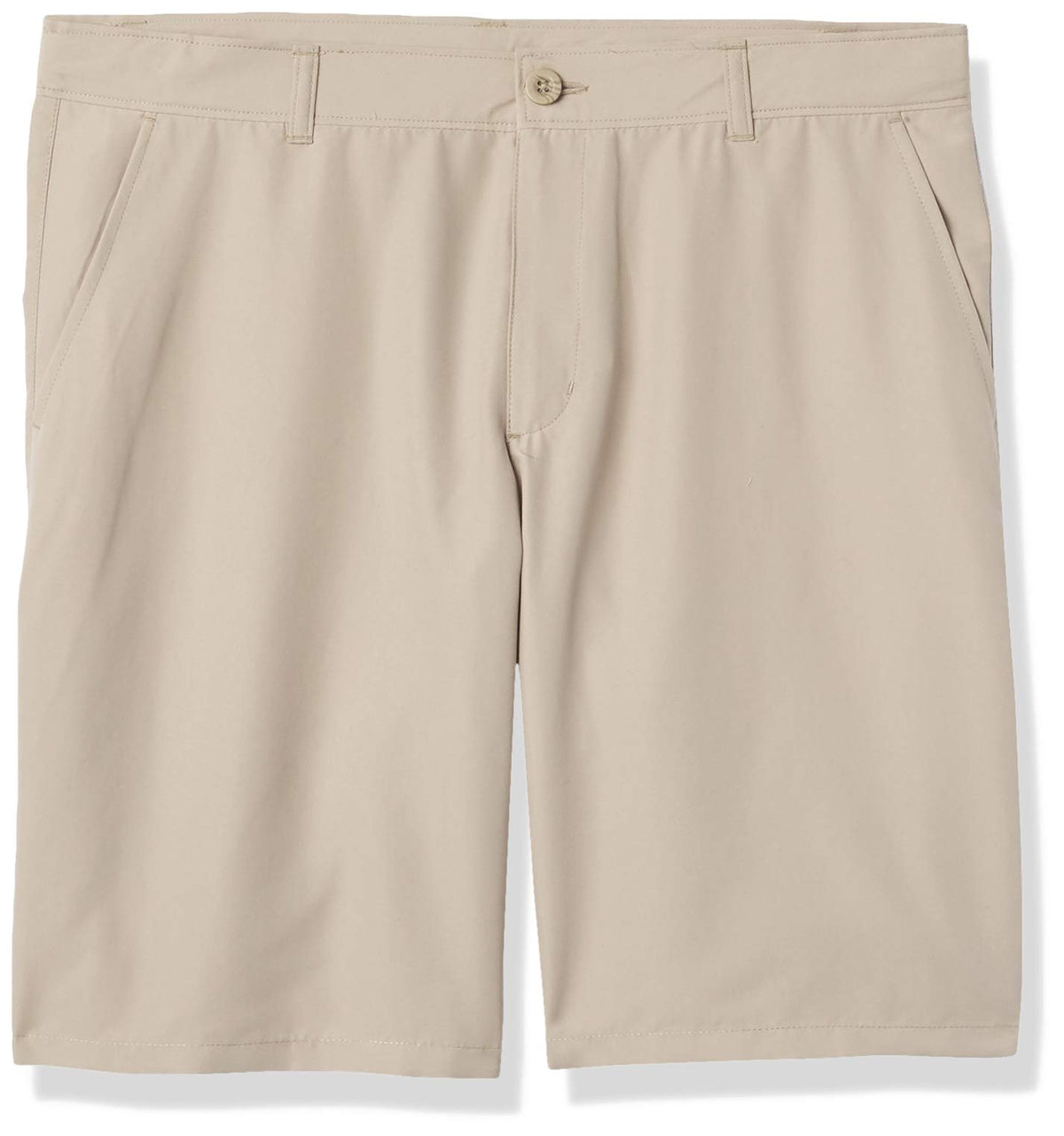 Nautica Boys' School Uniform Performance Khaki Shorts, Moisture Wicking