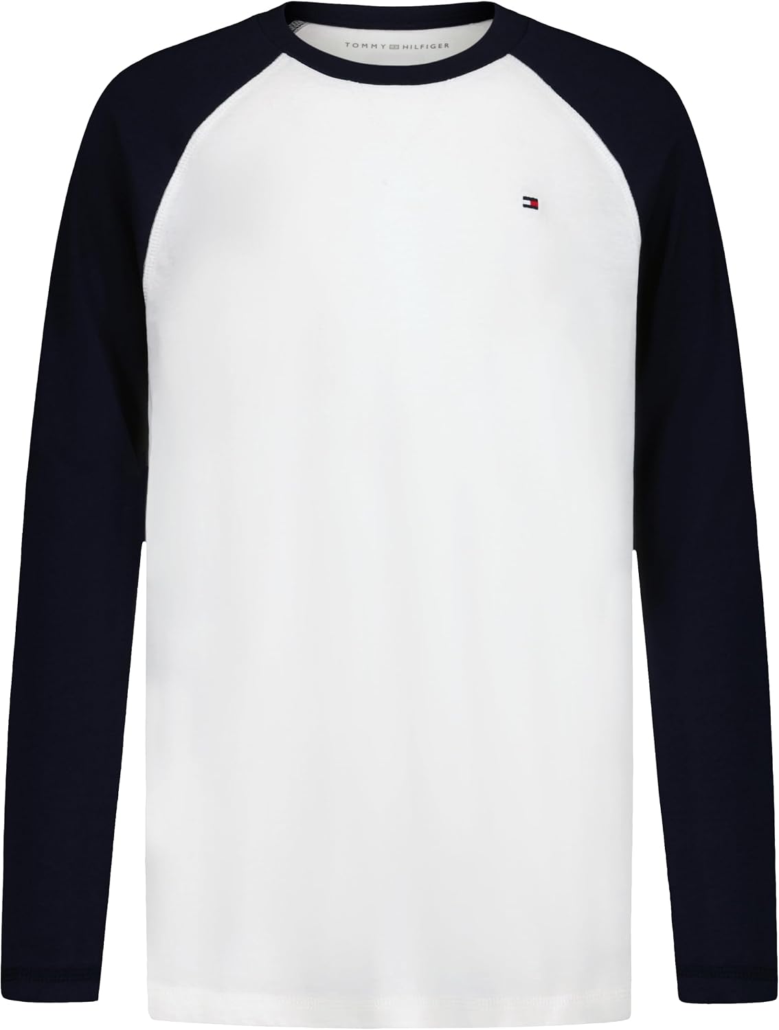 Tommy Hilfiger Boys' Long Sleeve Crew Neck T-Shirt