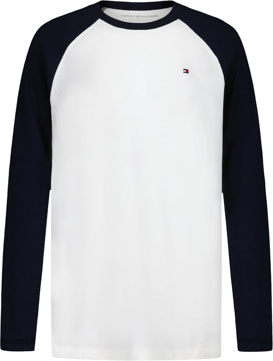 Tommy Hilfiger Boys' Long Sleeve Crew Neck T-Shirt
