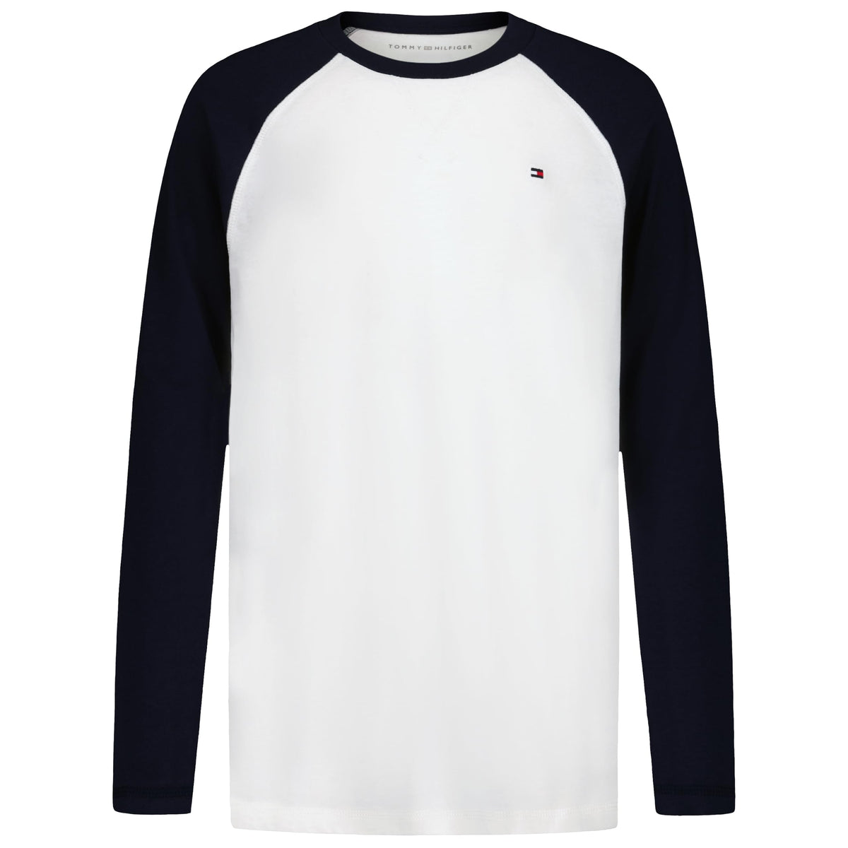 Tommy Hilfiger Boys' Long Sleeve Crew Neck T-Shirt