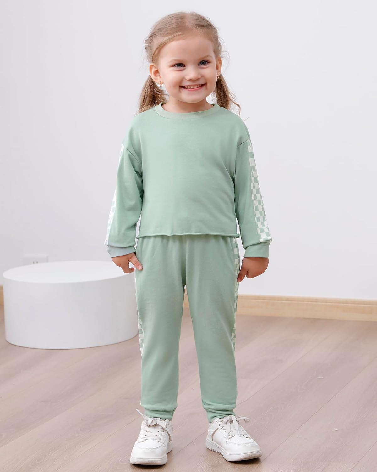 SANMIO Toddler Girl Clothes 2 Piece Outfits Girls Tracksuit Activewear