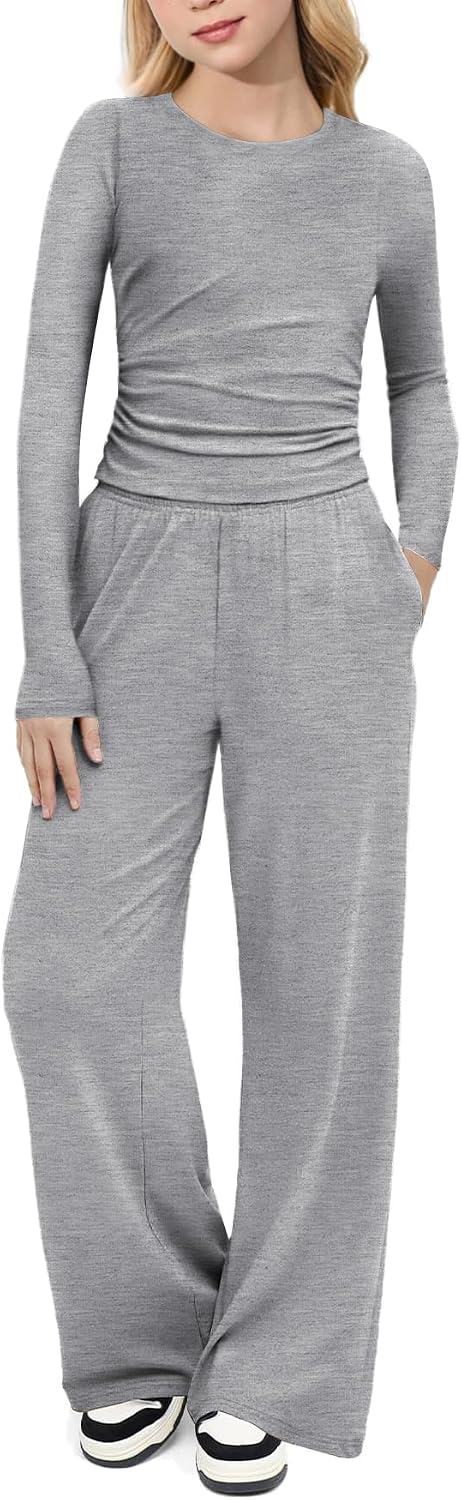Arshiner Girls 2 Piece Set Fall Outfits Lounge Sets