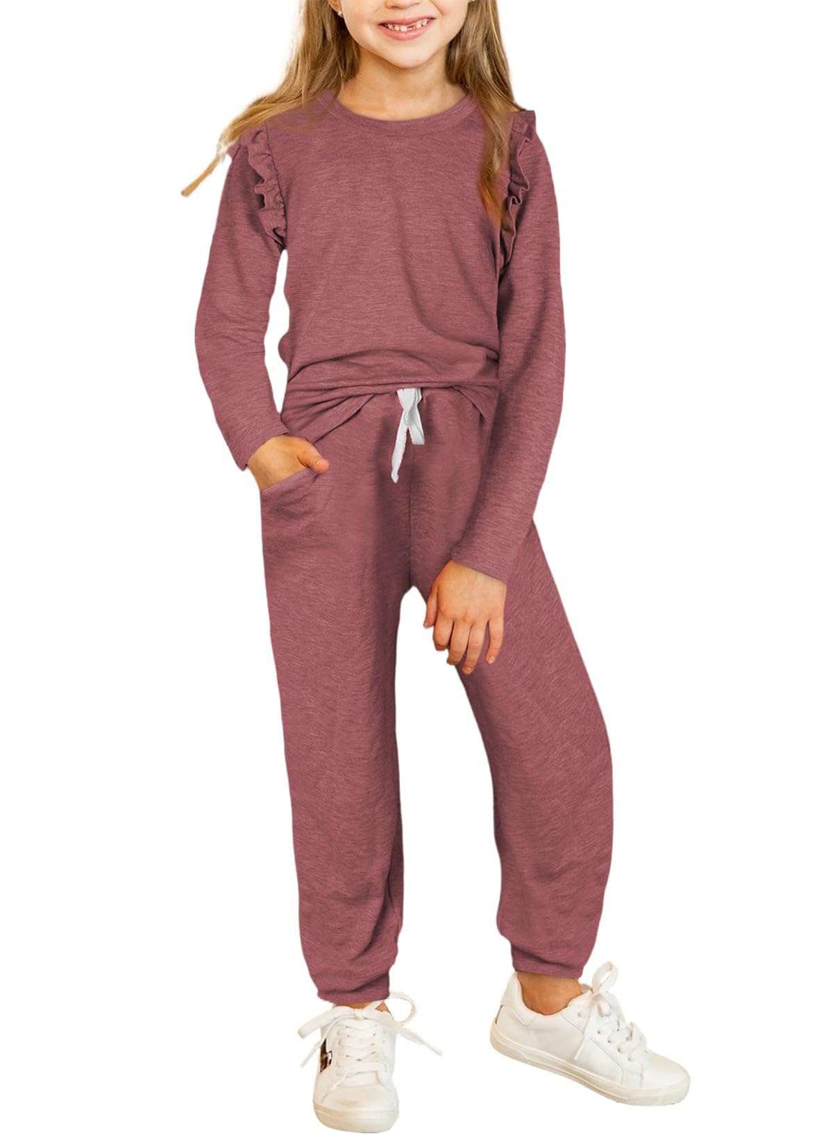 blibean Girls Fall Clothes Sets Fashion 2 Piece Outfits Size 4-13 Years