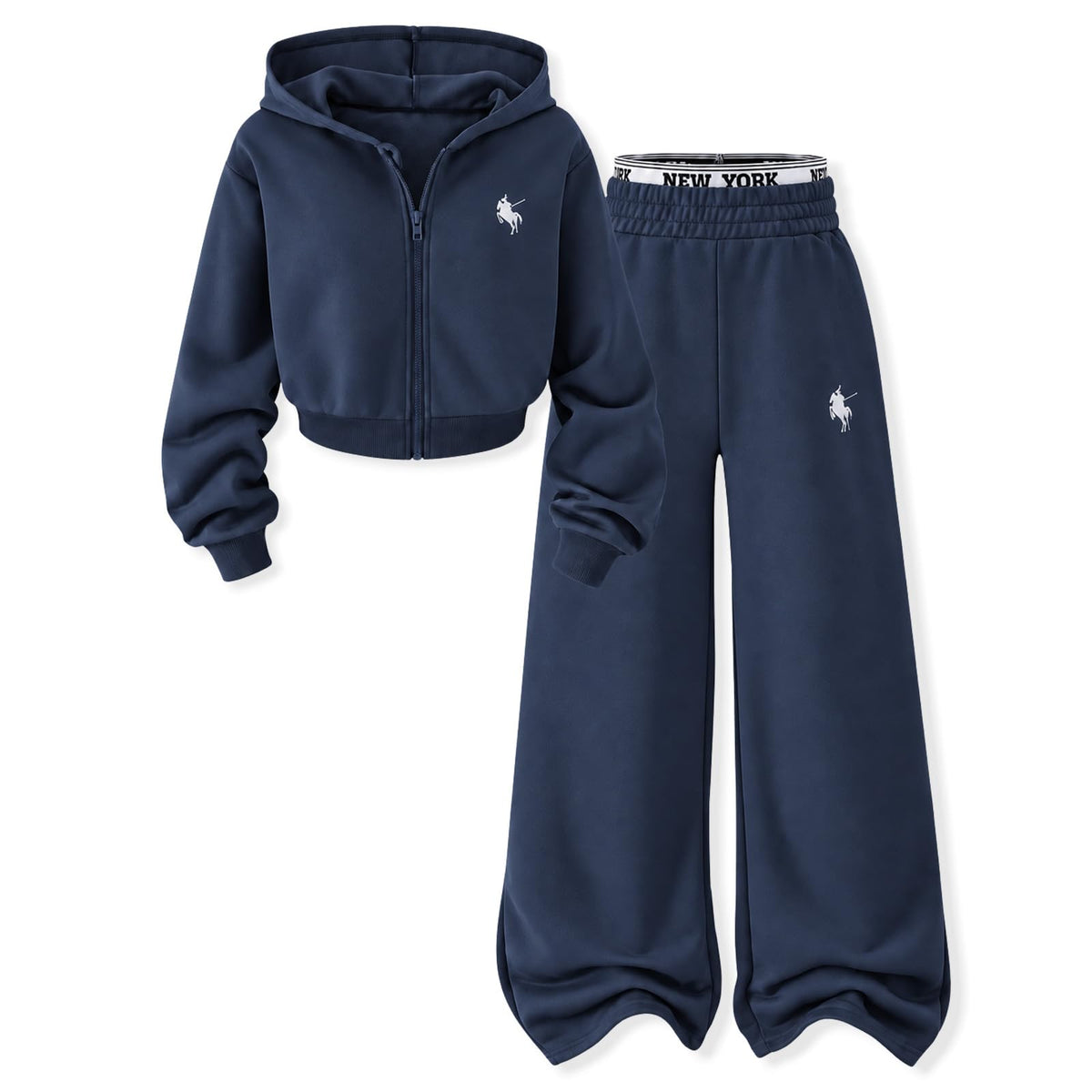 Girls 2 Piece Outfit Tween Girls Fashion Clothes Set Long Sleeve + Comfortable Pants Outfits 9-16 Years