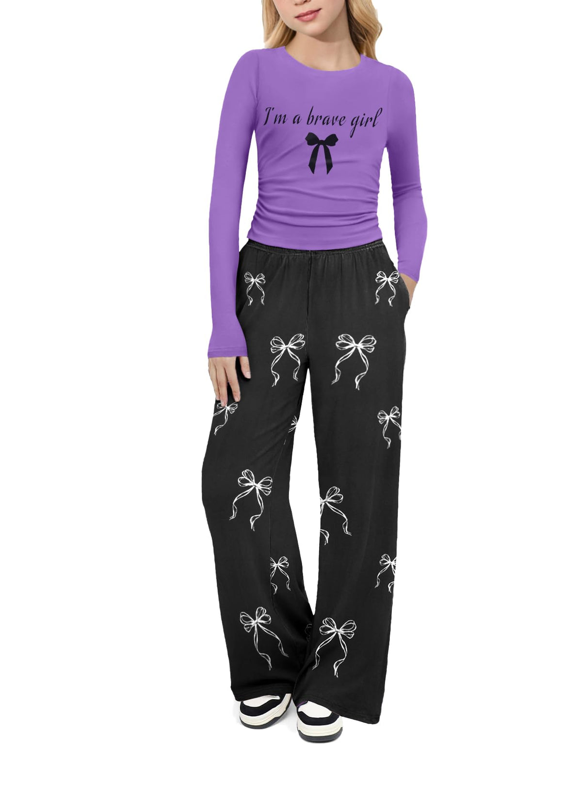 Arshiner Girls 2 Piece Set Fall Outfits Lounge Sets