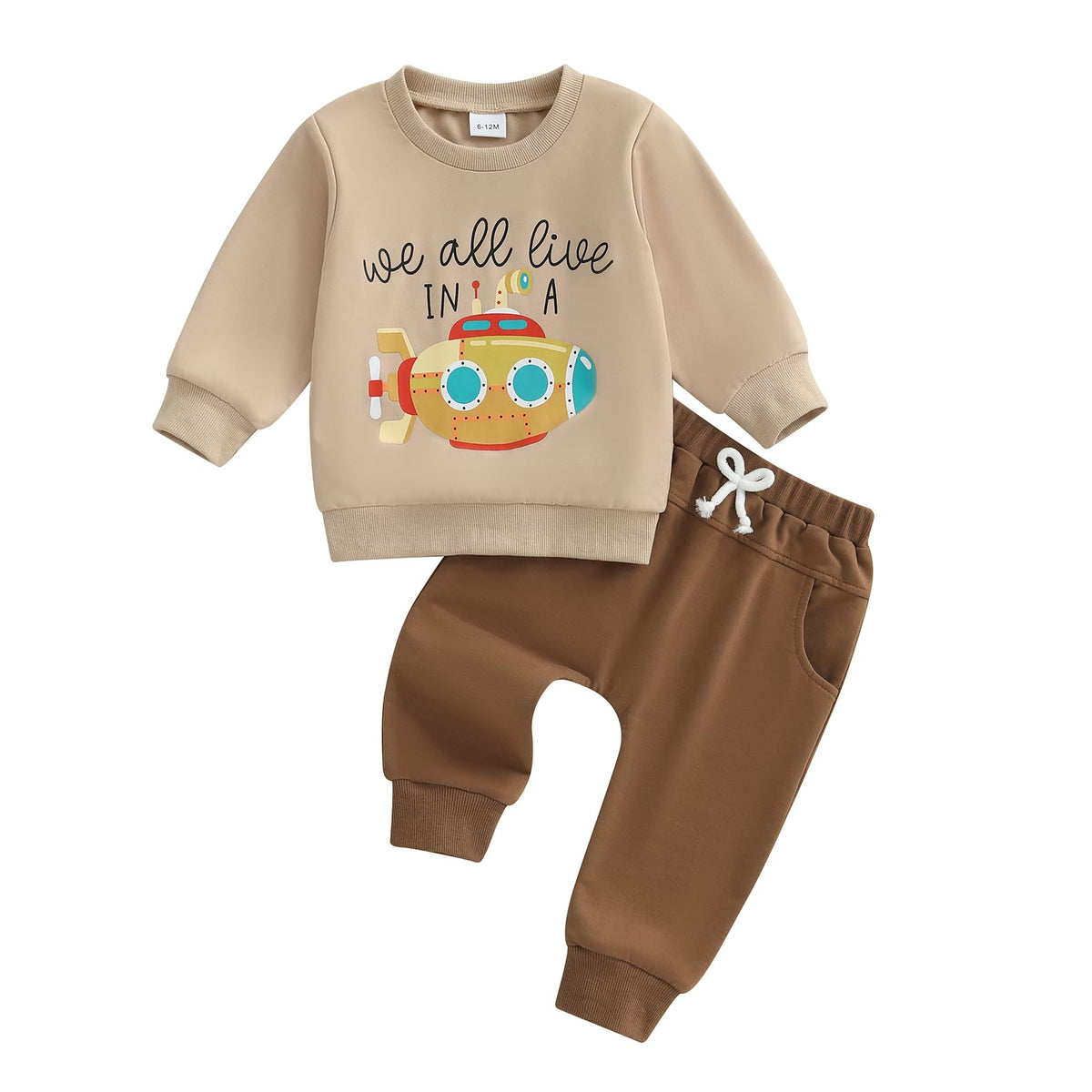 Toddler Boy Clothes Baby Kids Truck Fall Winter Outfit Sweatshirt Pants Set