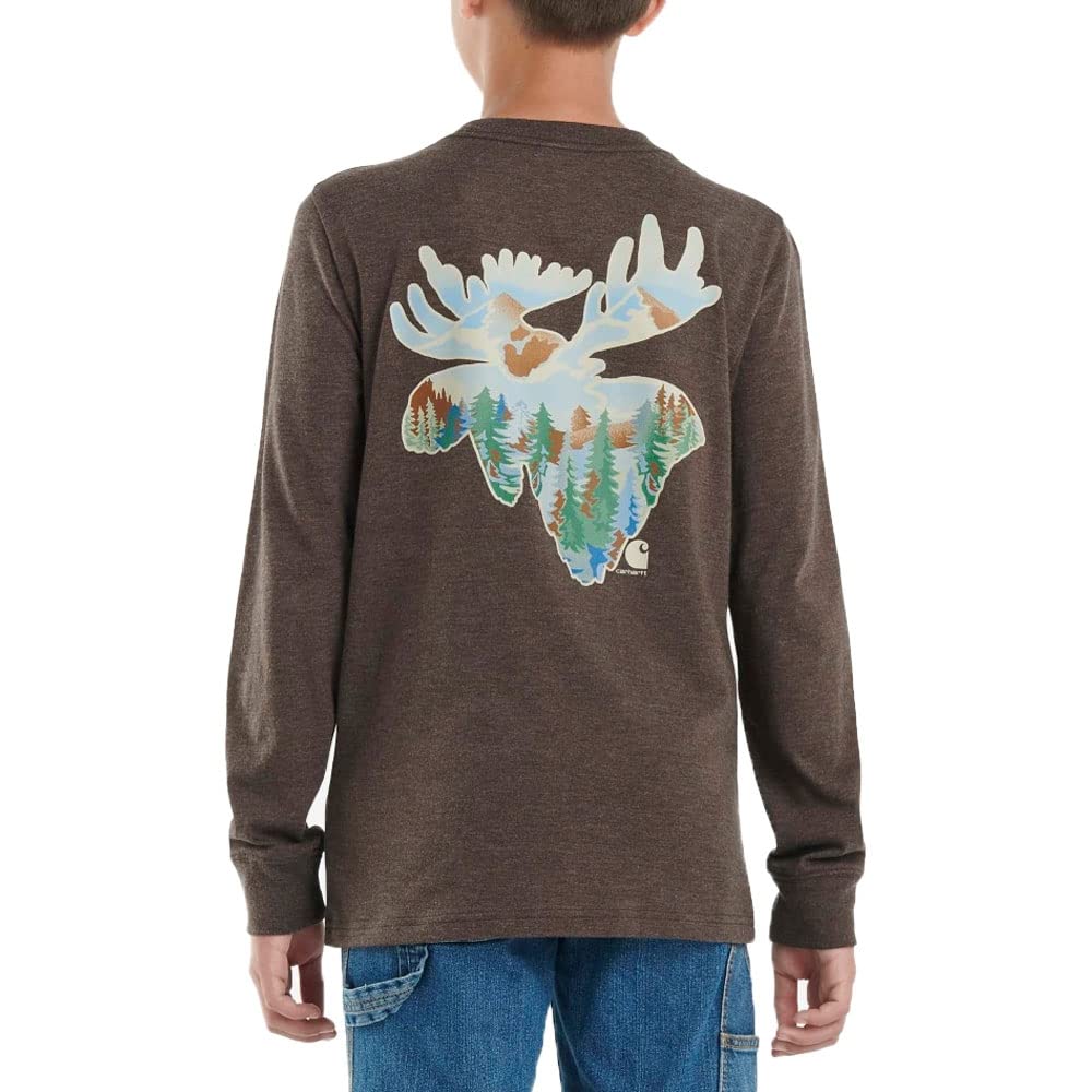 Carhartt Boys Long-Sleeve Pocket T-Shirt