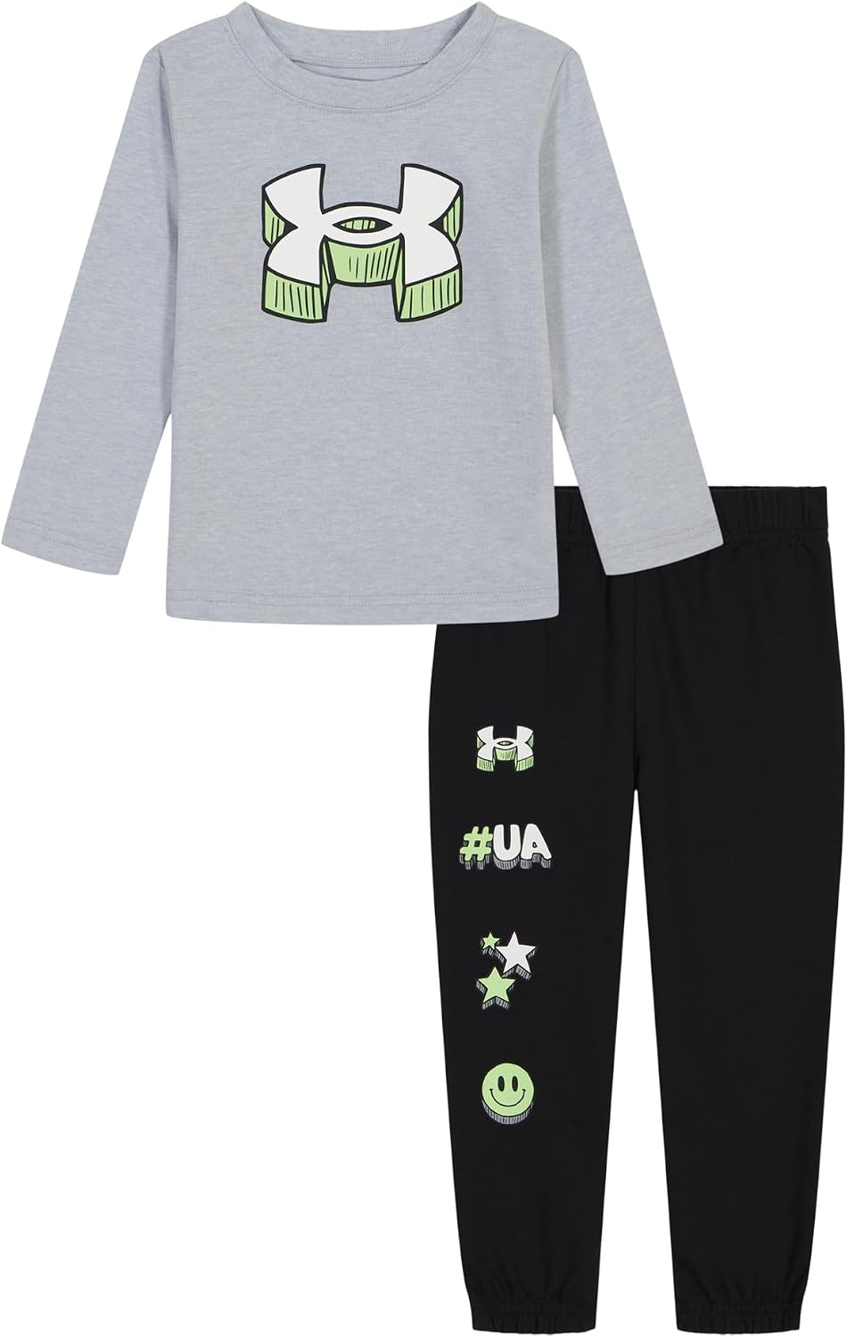 Under Armour Boys' 2-piece Long Sleeve Graphic T-Shirt and Joggers Set