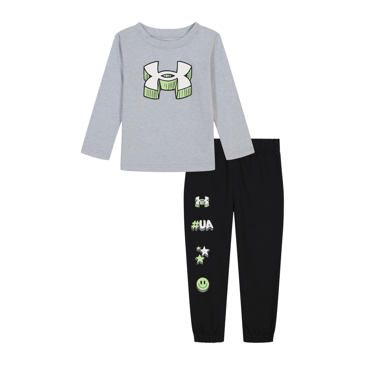 Under Armour Boys' 2-piece Long Sleeve Graphic T-Shirt and Joggers Set