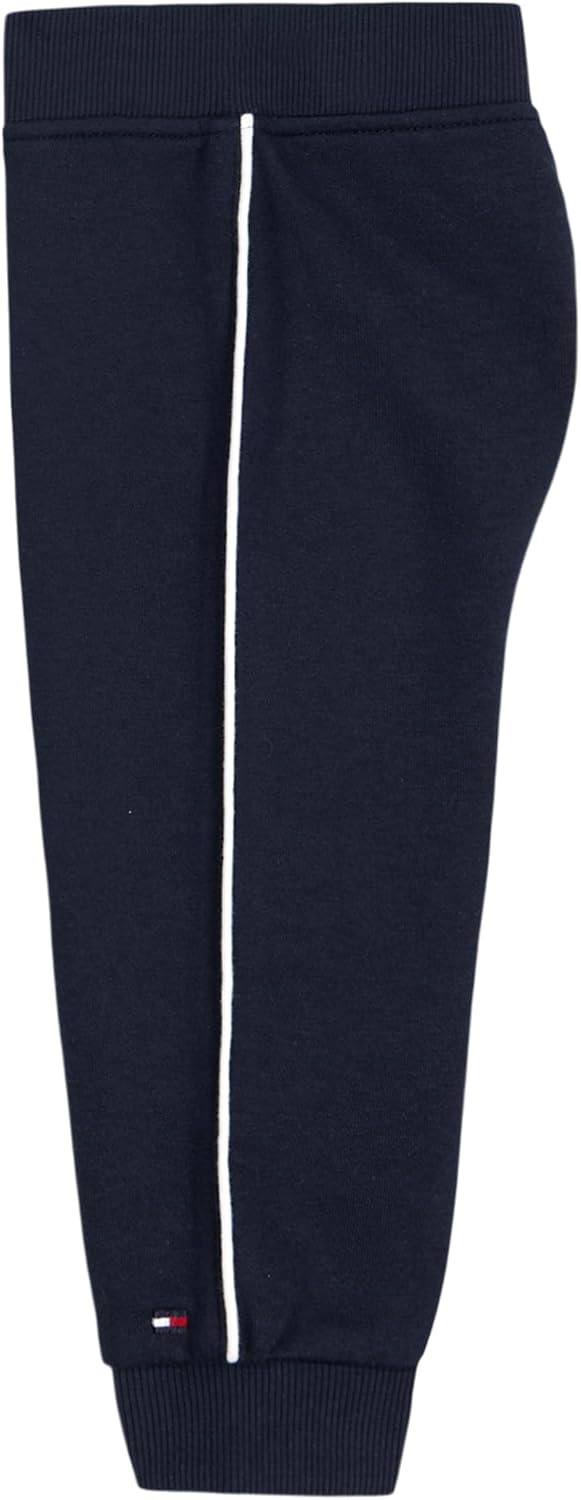 Tommy Hilfiger Boys' Sweatpant Set, 2-Piece Fleece Sweatshirt and Joggers