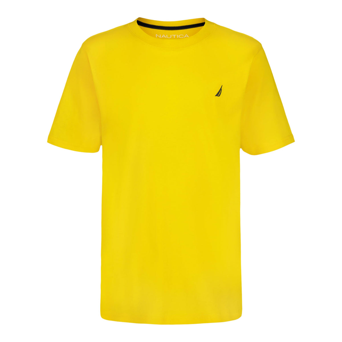 Nautica Boys' Short Sleeve Solid Crewneck T-Shirt