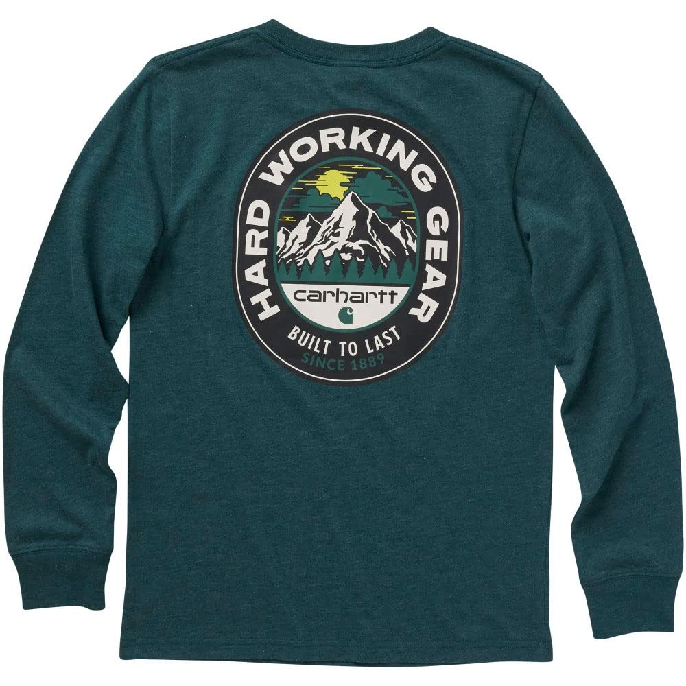 Carhartt Boys Long-Sleeve Pocket T-Shirt