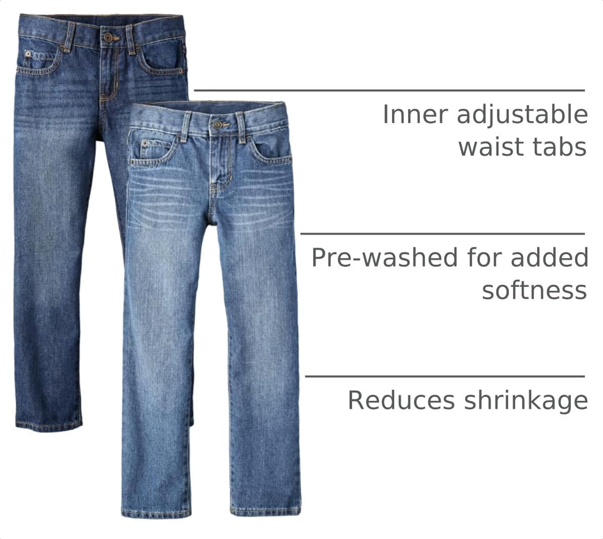 The Children's Place Boys' Straight Leg Jeans