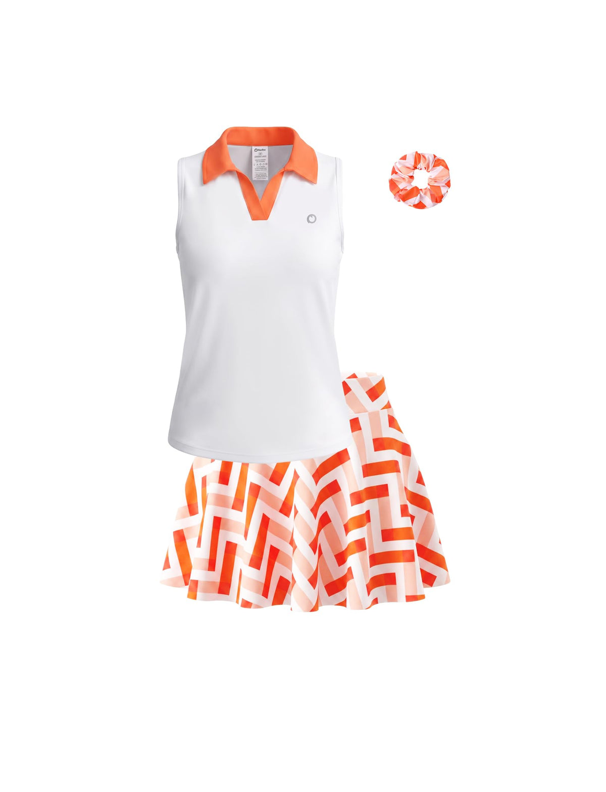 PATPAT Girls Skirt Athletic Sets Summer Outfits with Hair Ties 3-13 Years