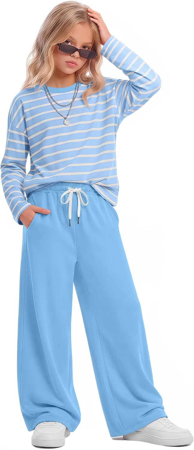 Girls 2 Piece Outfits Oversized Matching Set