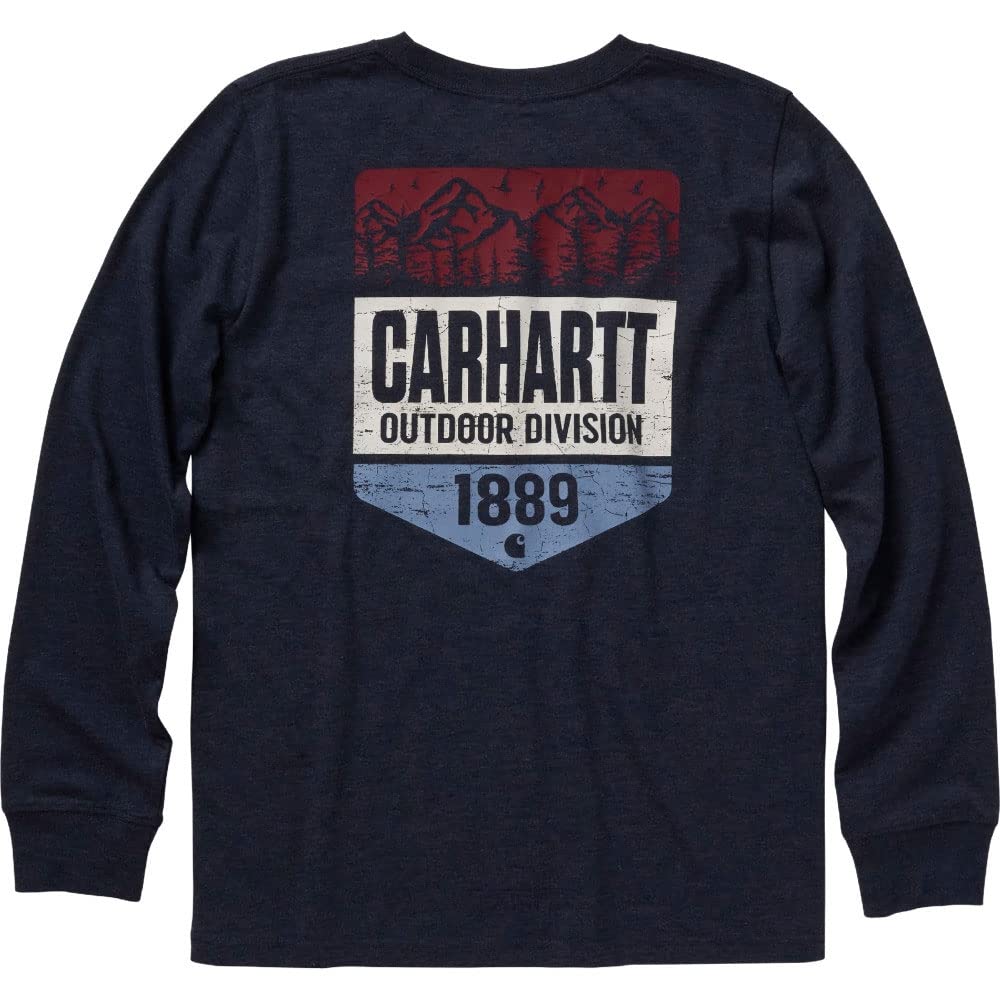 Carhartt Boys Long-Sleeve Pocket T-Shirt