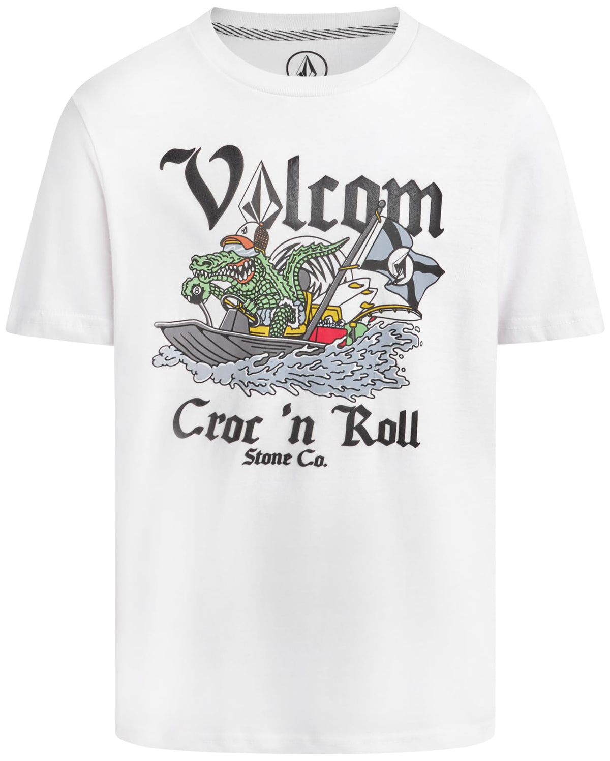 Volcom Boys T Shirt Cotton Blend Short Sleeve Graphic Tees for Boys