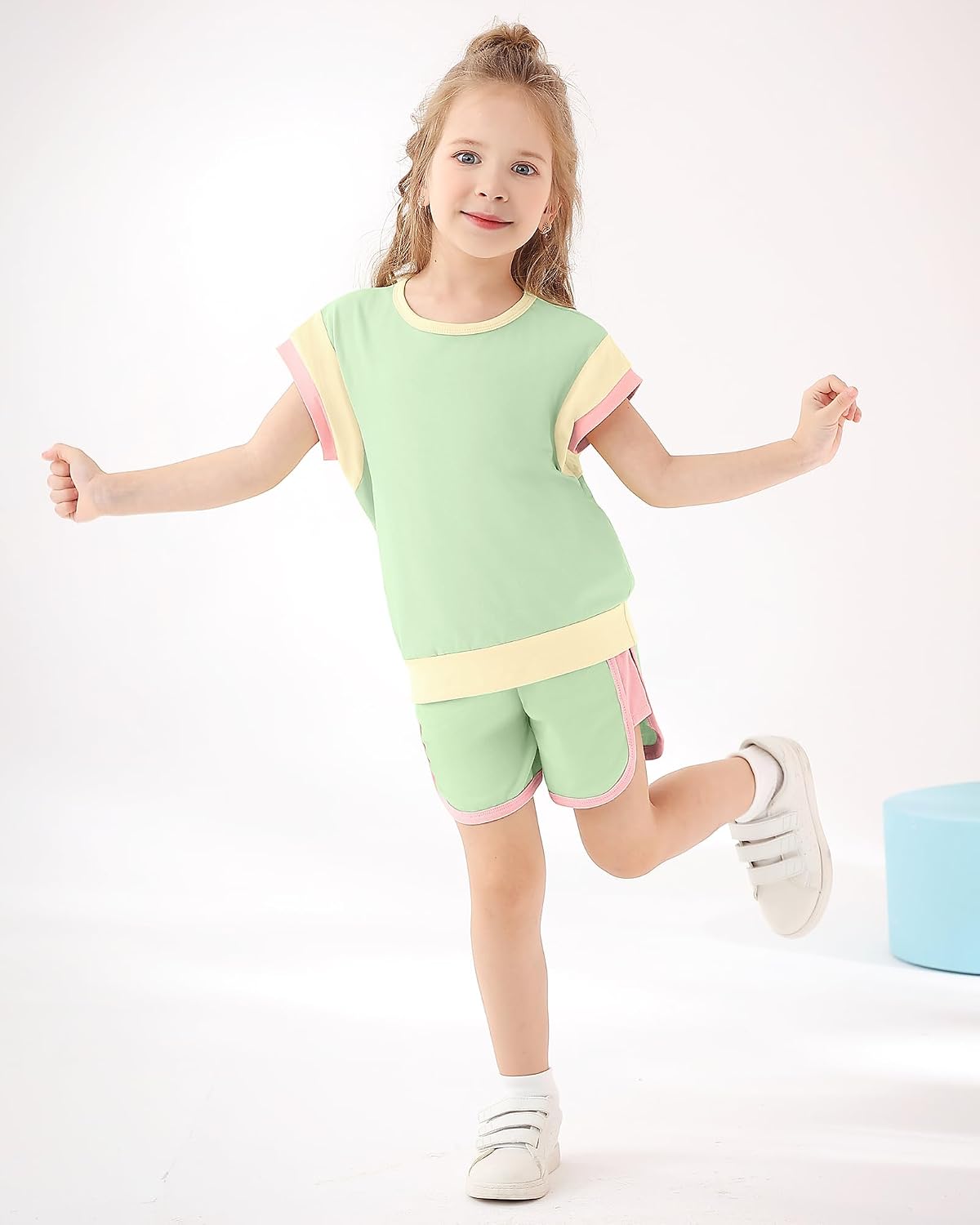 SANMIO Toddler Girl Clothes Summer Girls Outfits 2 Piece Clothing Set
