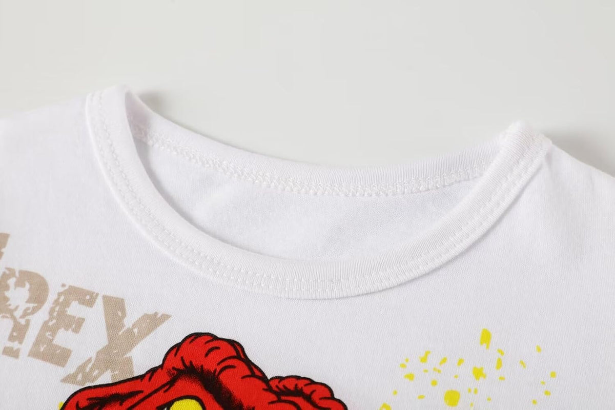 Toddler Boy Summer Clothes Outfits Short Sleeve Shirt Set 2-7 Years