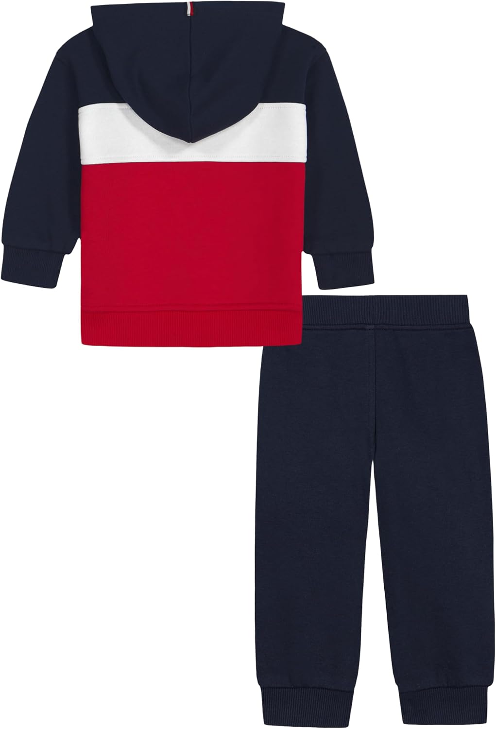 Tommy Hilfiger Boys' Sweatpant Set, 2-Piece Fleece Sweatshirt and Joggers