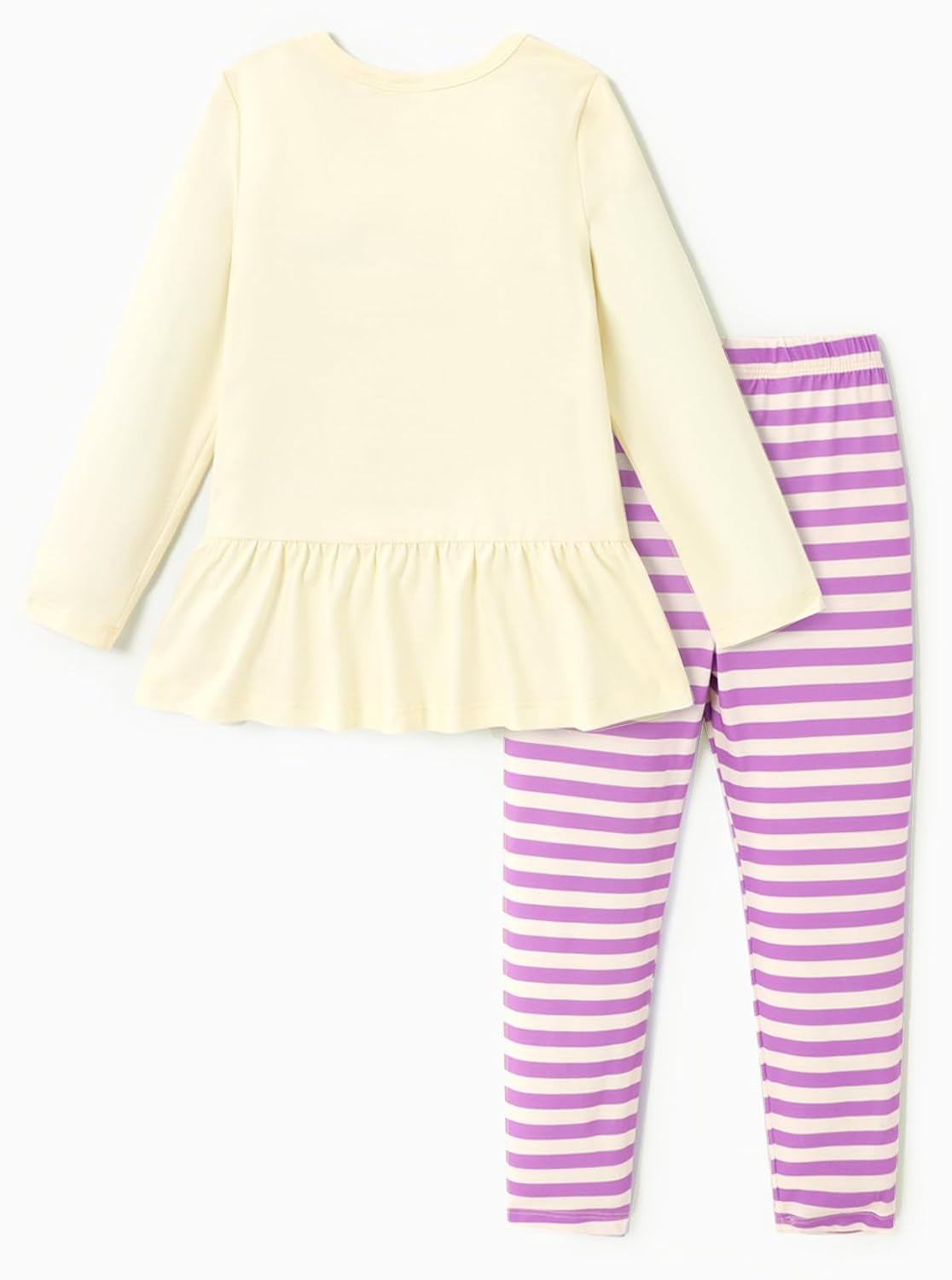 Disney Toddler Girls Clothes Long Sleeve Shirt Leggings 2pcs Outfits Set