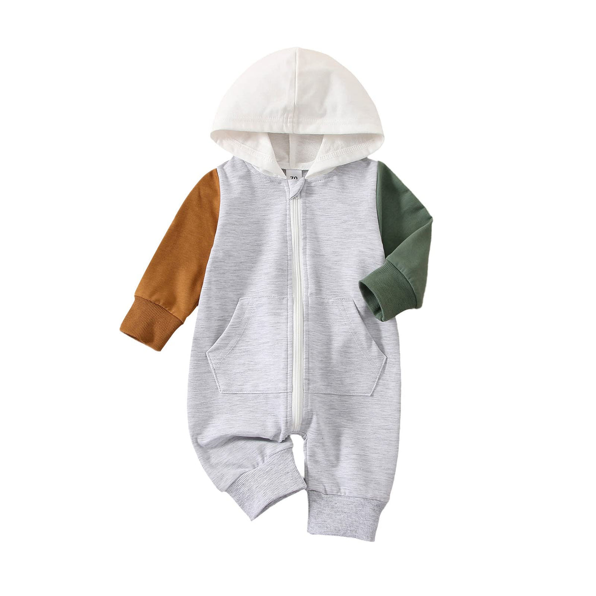 allshope Newborn Baby Boy Fall Outfit Romper Jumpsuit Infant Clothes