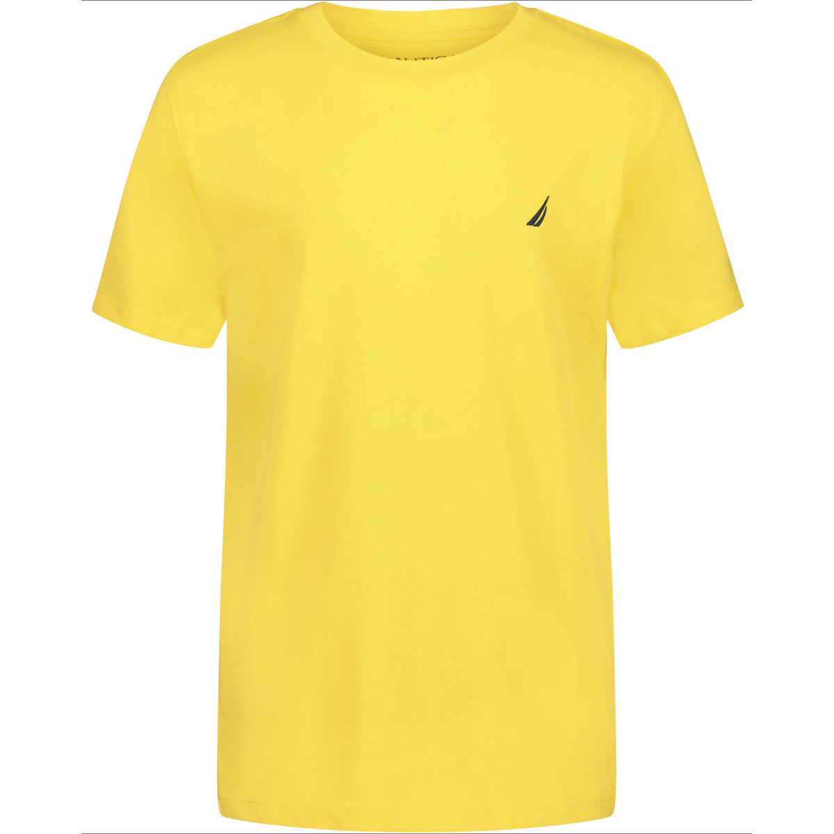 Nautica Boys' Short Sleeve Solid Crewneck T-Shirt