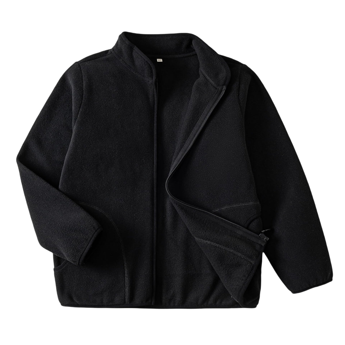 Toddler Boys Girls Fleece Jacket Lightweight Fall Spring 2-12 Years