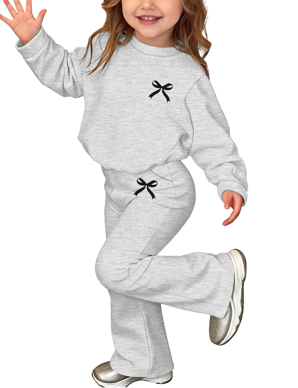 Toddler Girl Clothes 12M-4T Pullover Pant Sets Outfits With Pockets