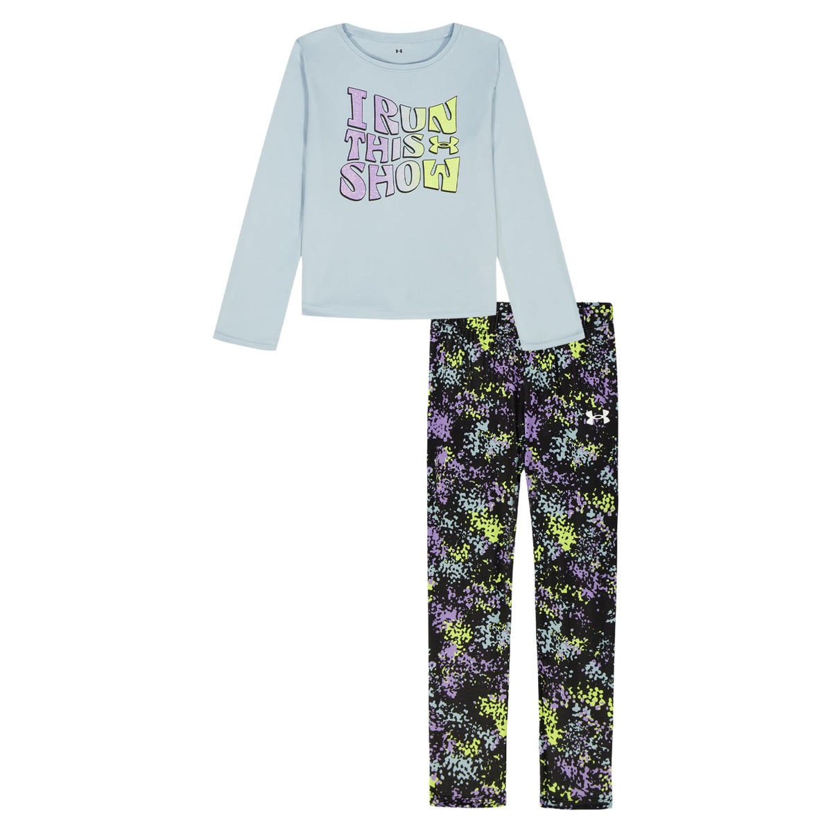 Under Armour Kids Printed LS Leggings Set (Little Kid)