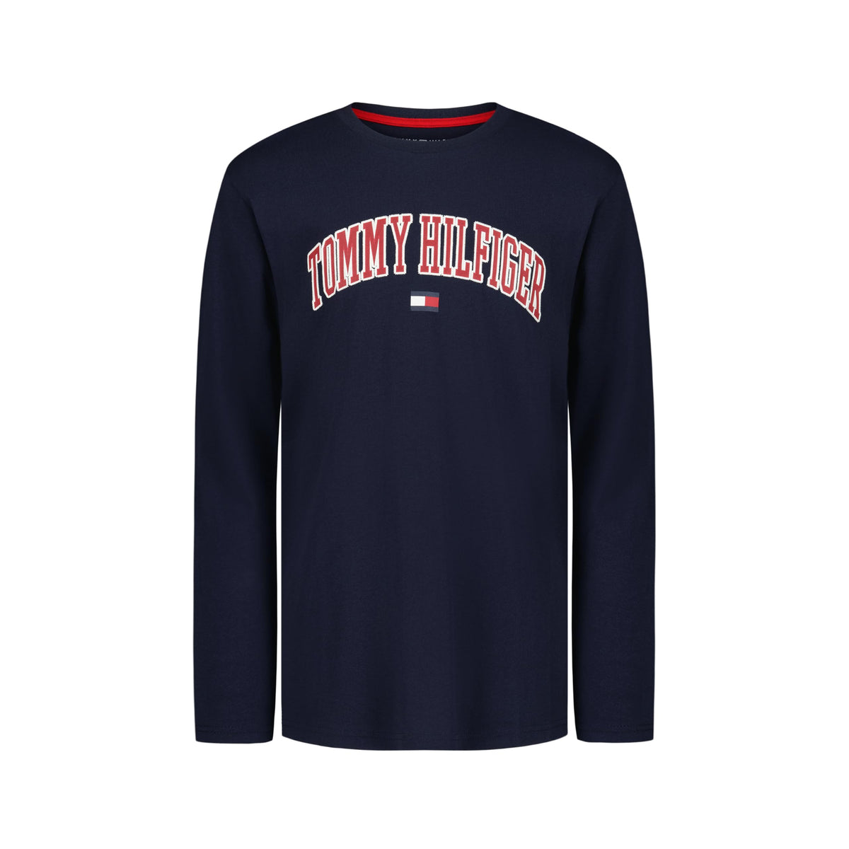 Tommy Hilfiger Boys' Long Sleeve Crew Neck T-Shirt