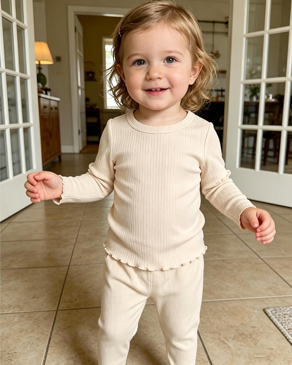 Toddler Baby Girl Clothes Outfits 6-Piece Fall Winter Clothing Set