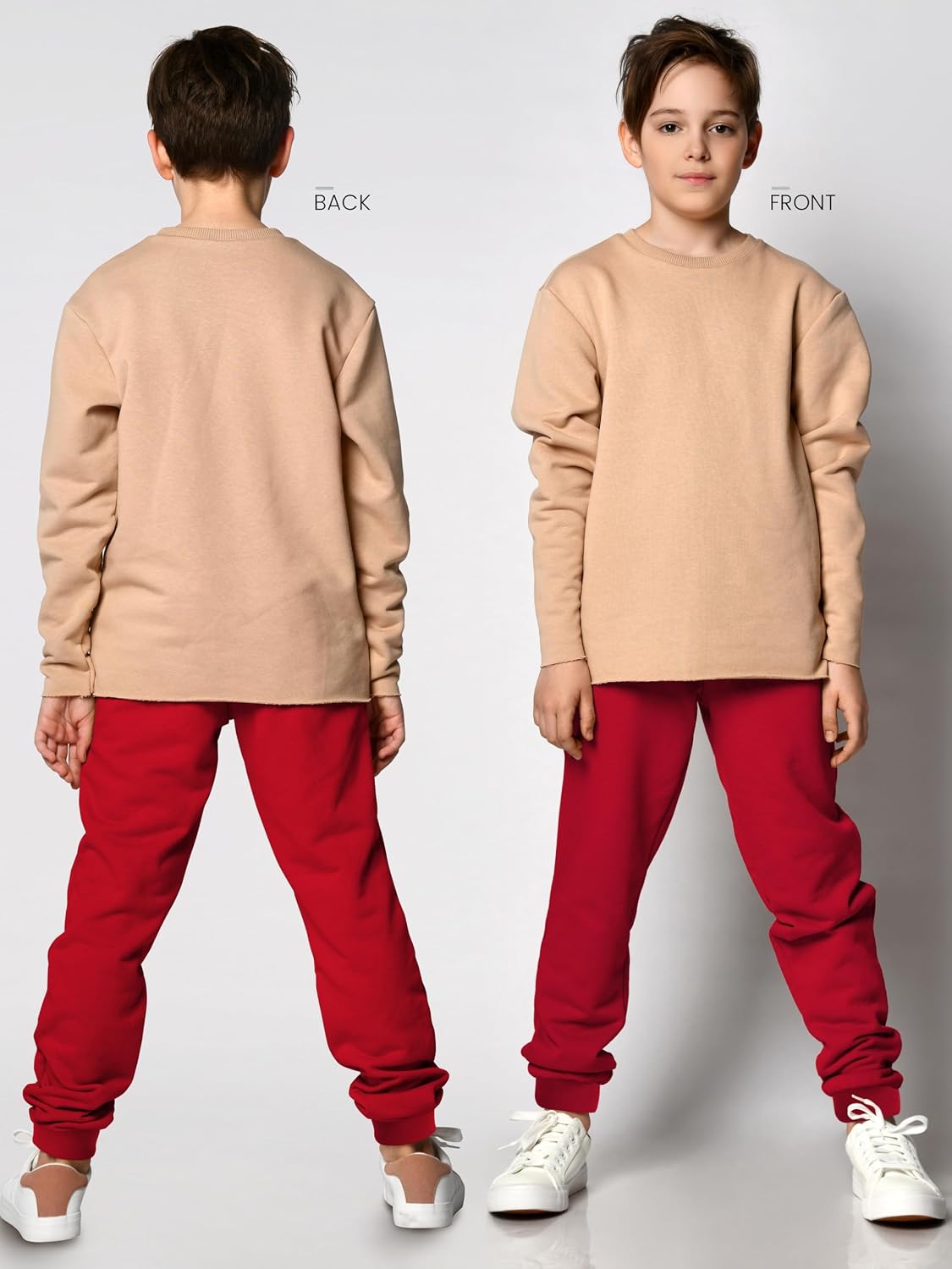 4 Pack Boys Sweatpants Boys Joggers Cotton Kids Youth Athletic Pants Pocket