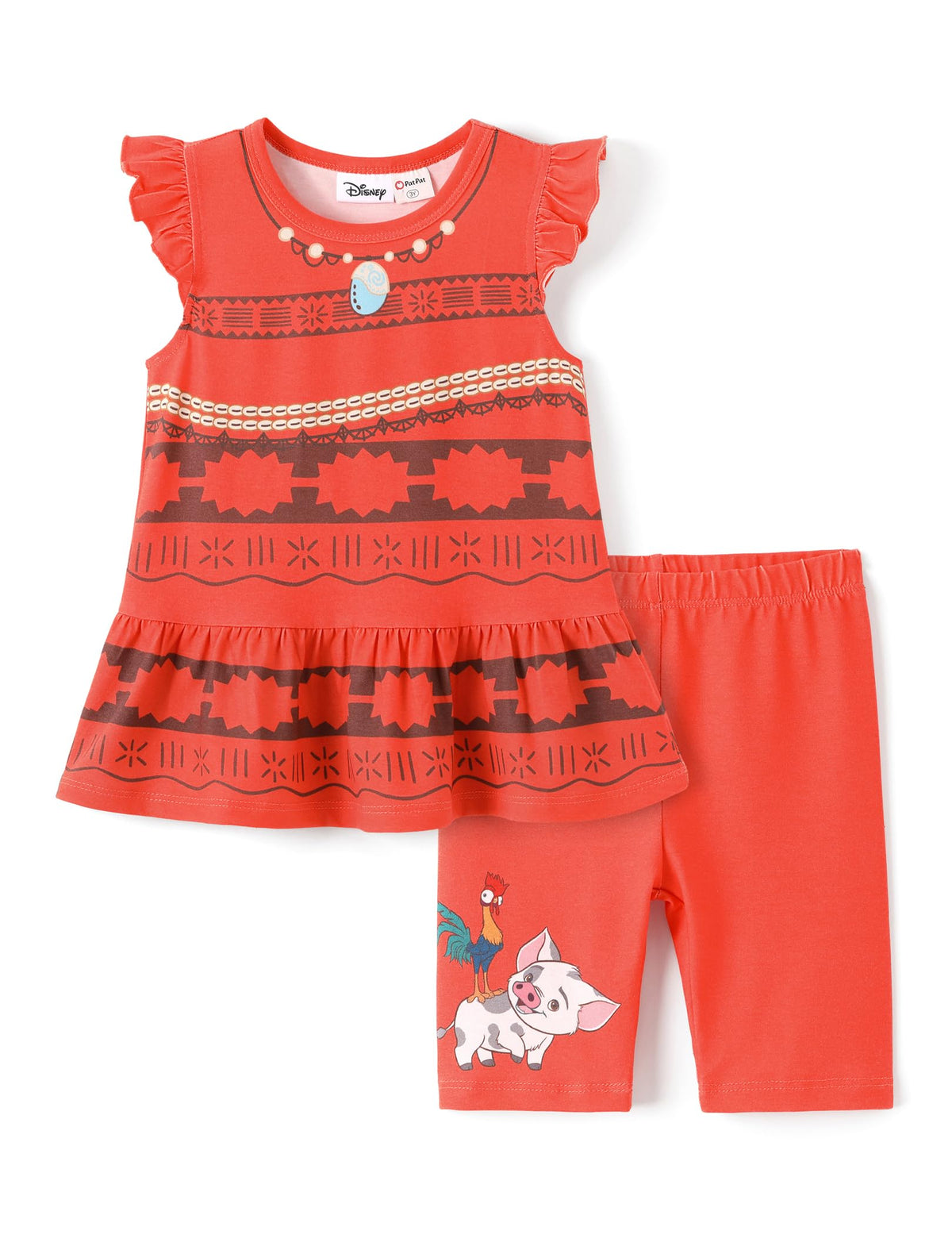 Disney Toddler Girls Clothes Long Sleeve Shirt Leggings 2pcs Outfits Set