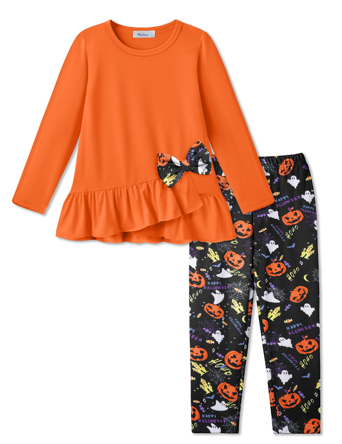 Arshiner Toddler Girl Clothes Fall Outfit Long Sleeve Tops Leggings Set