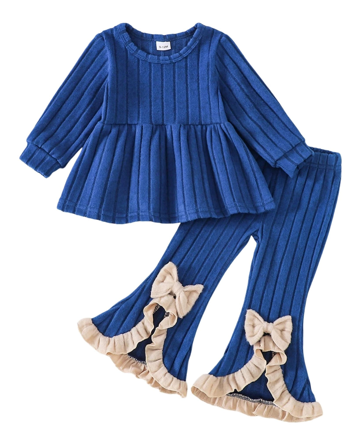Baby Toddler Girl Clothes 2 Piece Fall Winter Outfits For 9M-4Y