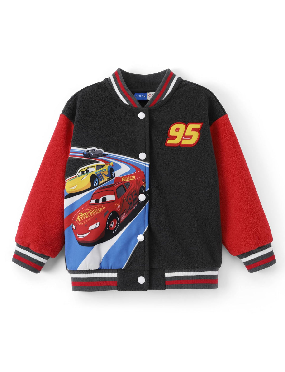 Disney Bomber Jacket Spider Man Marvel Toy Story Cars Varsity Cardigan2-13Y