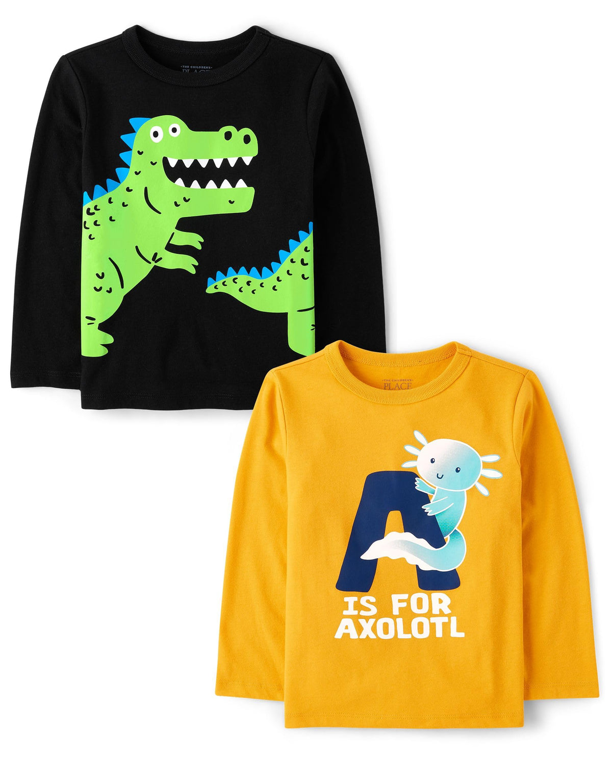 The Children's Place,Baby Boys,and Toddler Assorted Everyday Long Sleeve Graphic T-Shirts