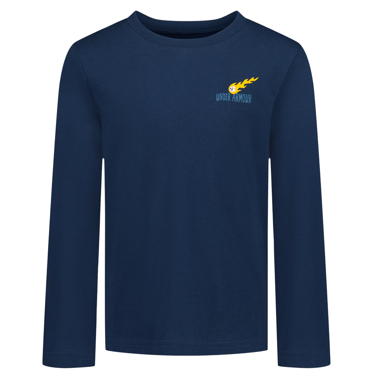 Under Armour Boys' Long Sleeve Logo Graphic T-Shirt, Relaxed Fit