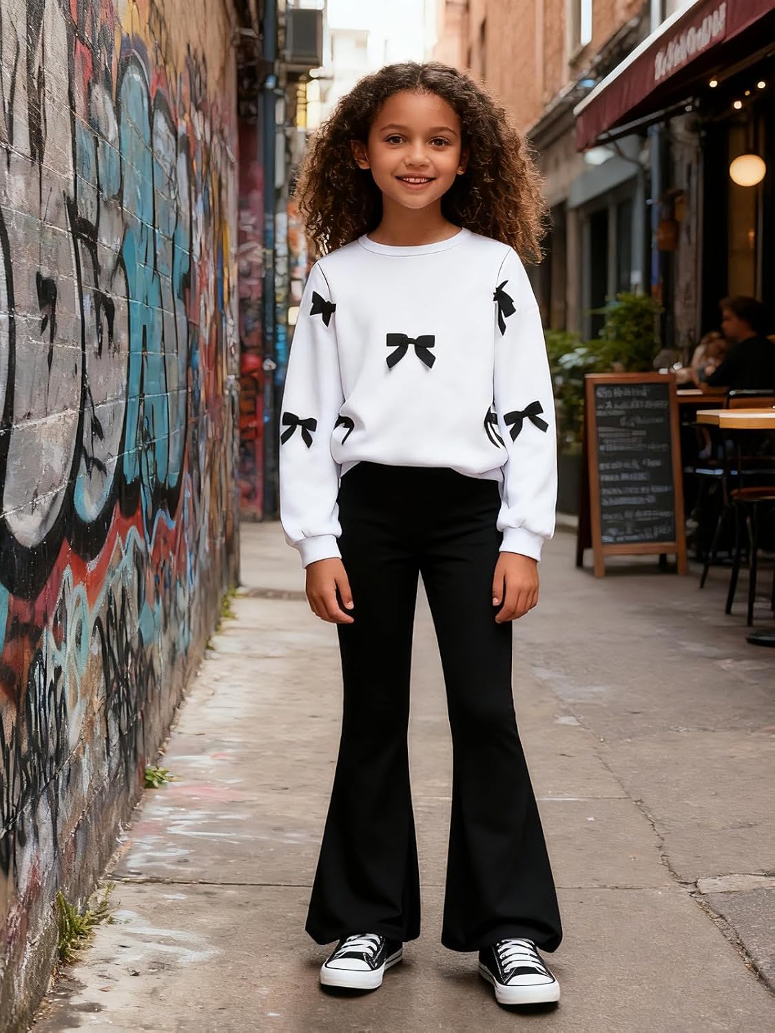 Girls Outfits 2 Piece Fall Tops & Pants Clothing Set 6-16 Years