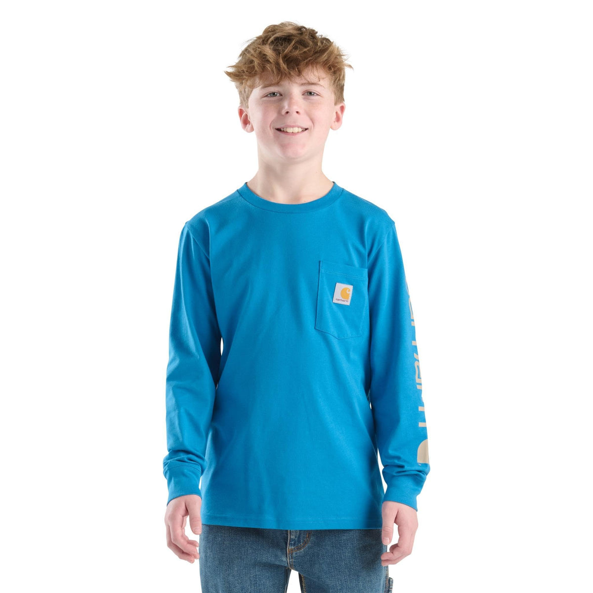 Carhartt Boys Long-Sleeve Pocket T-Shirt
