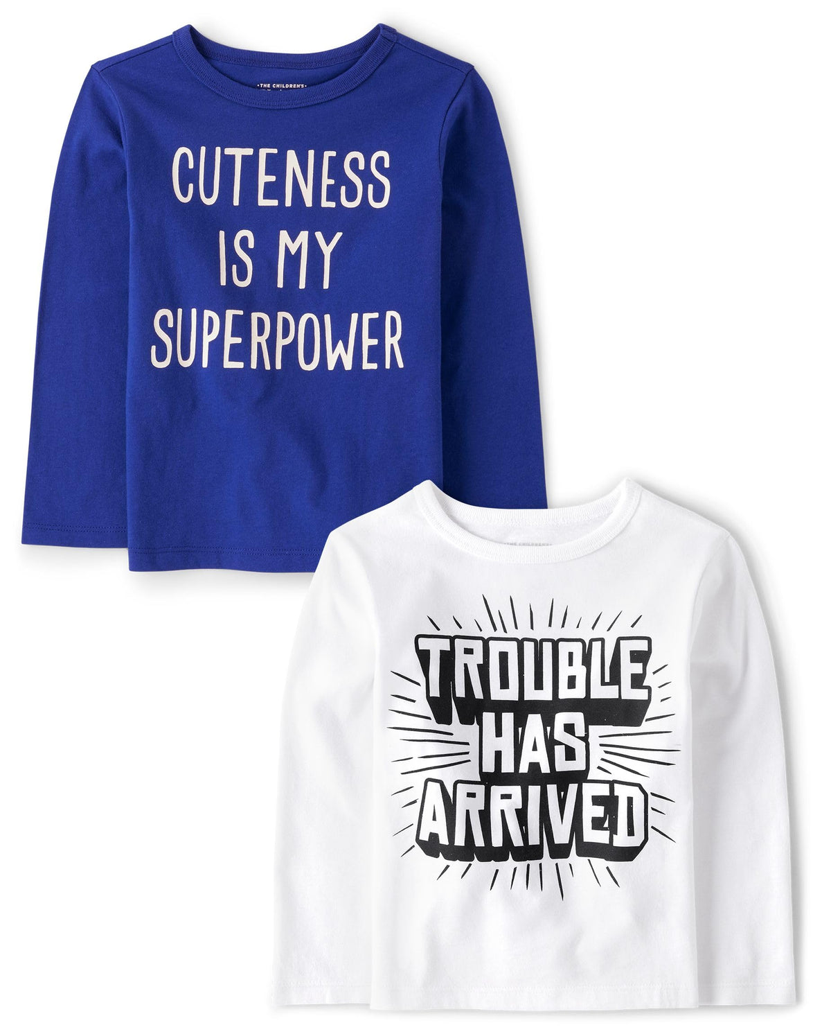 The Children's Place,Baby Boys,and Toddler Assorted Everyday Long Sleeve Graphic T-Shirts