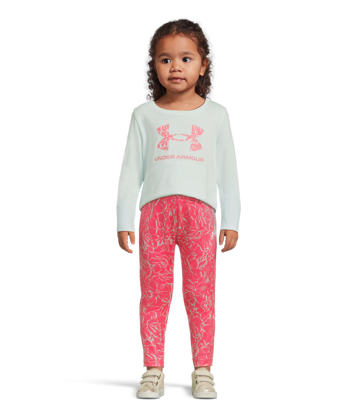 Under Armour Kids Printed LS Leggings Set (Little Kid)