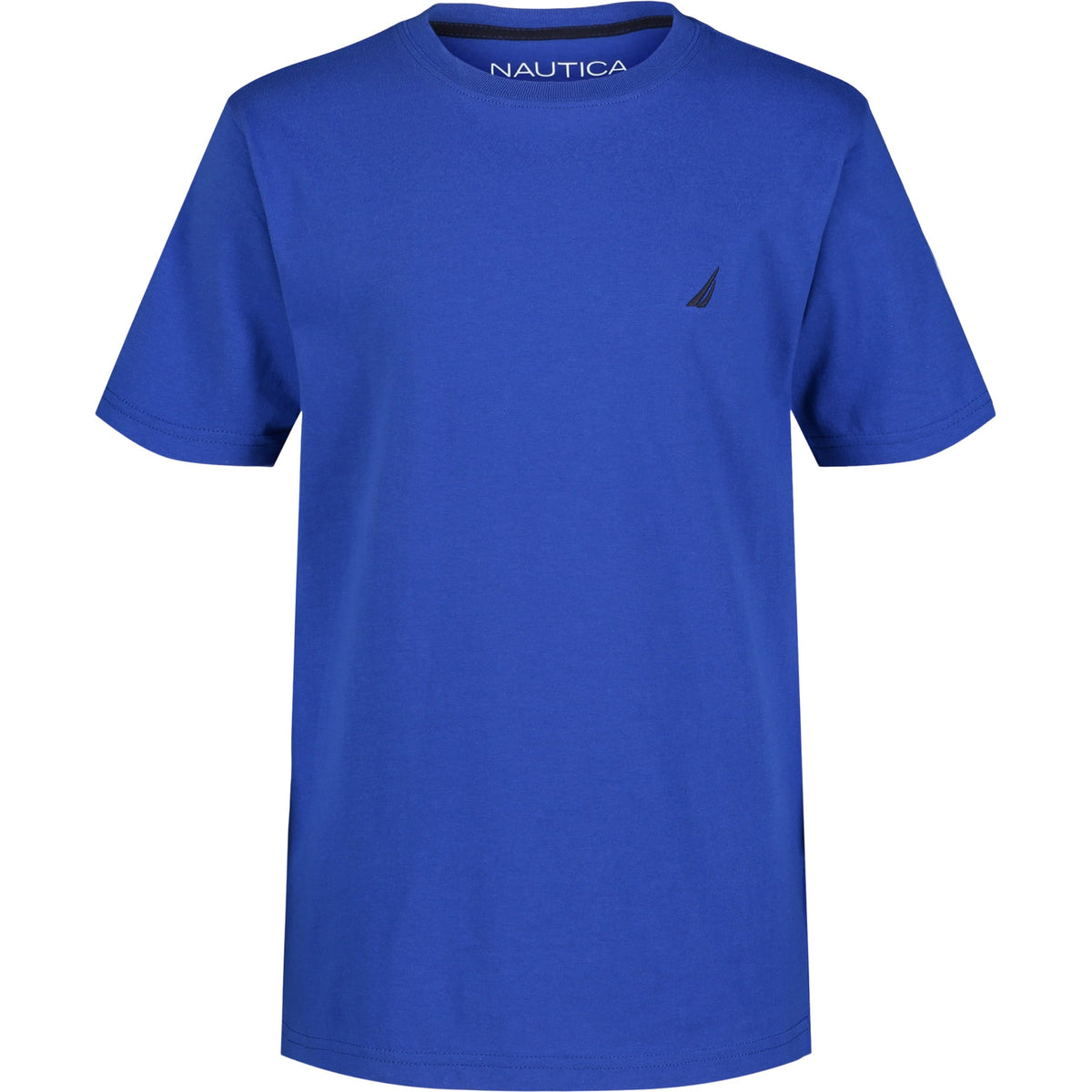 Nautica Boys' Short Sleeve Solid Crewneck T-Shirt