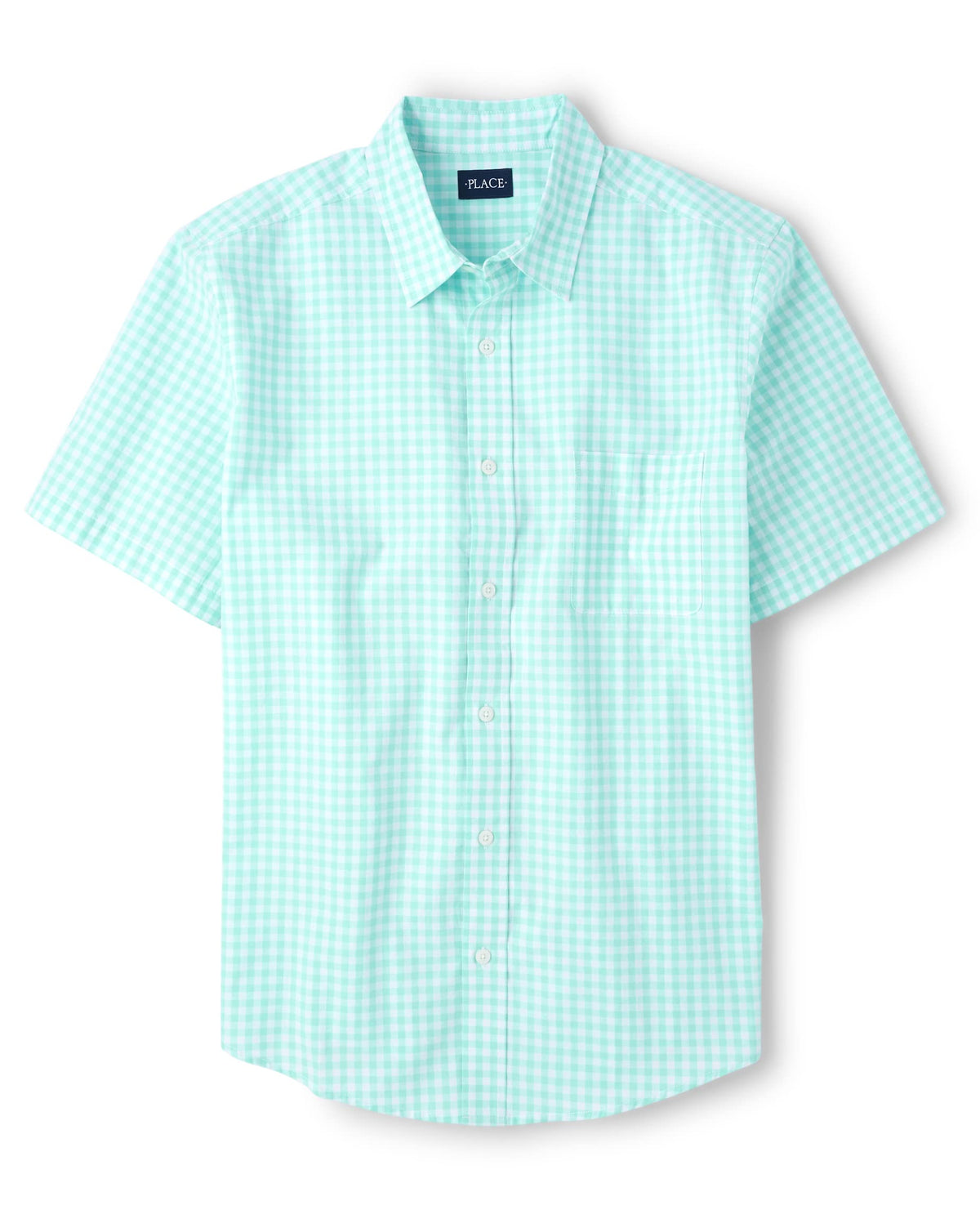 The Children's Place boys Short Sleeve Button Up Shirt