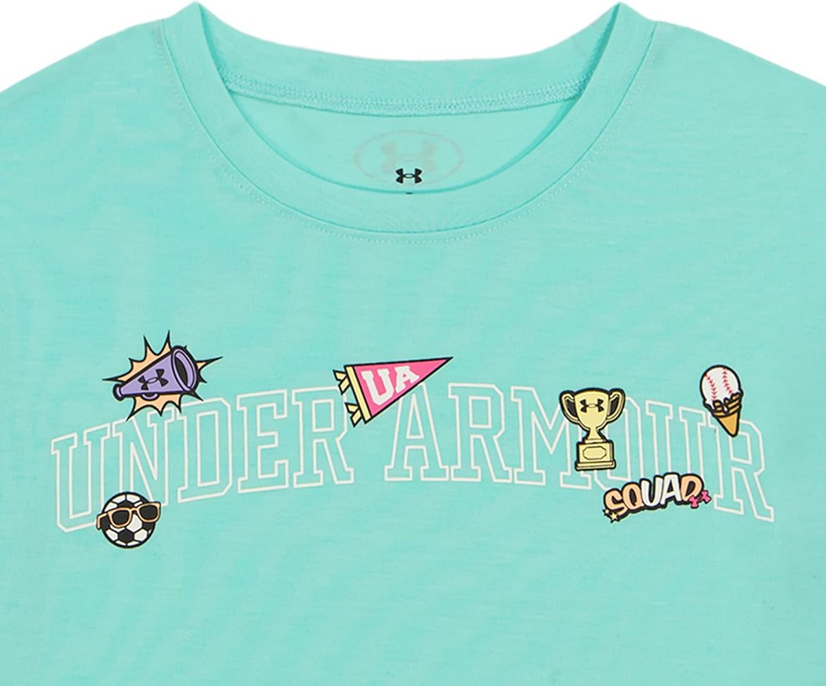 Under Armour Girl's 2-piece Short Sleeve Tee and Skort Set