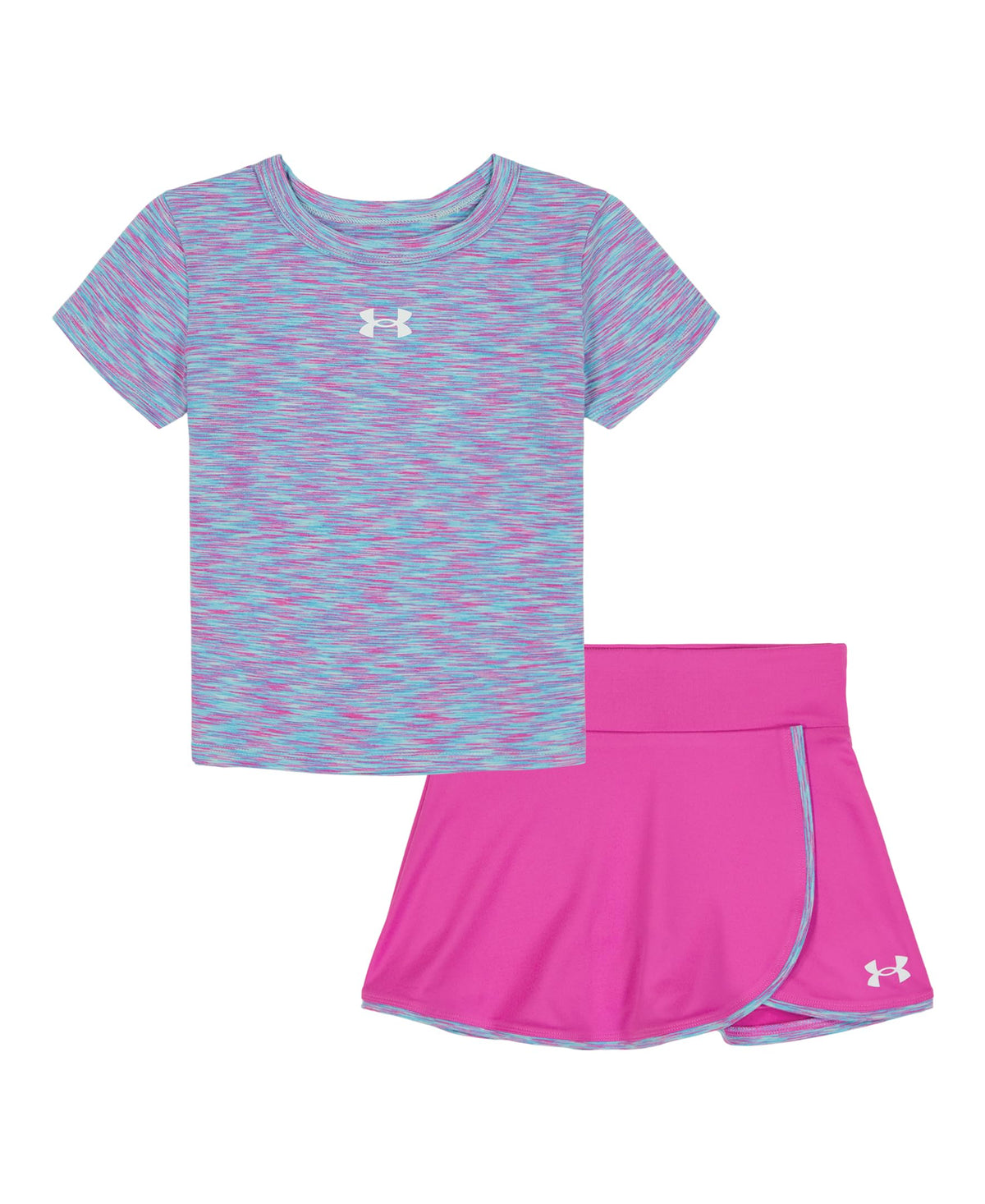 Under Armour Girl's 2-piece Short Sleeve Tee and Skort Set