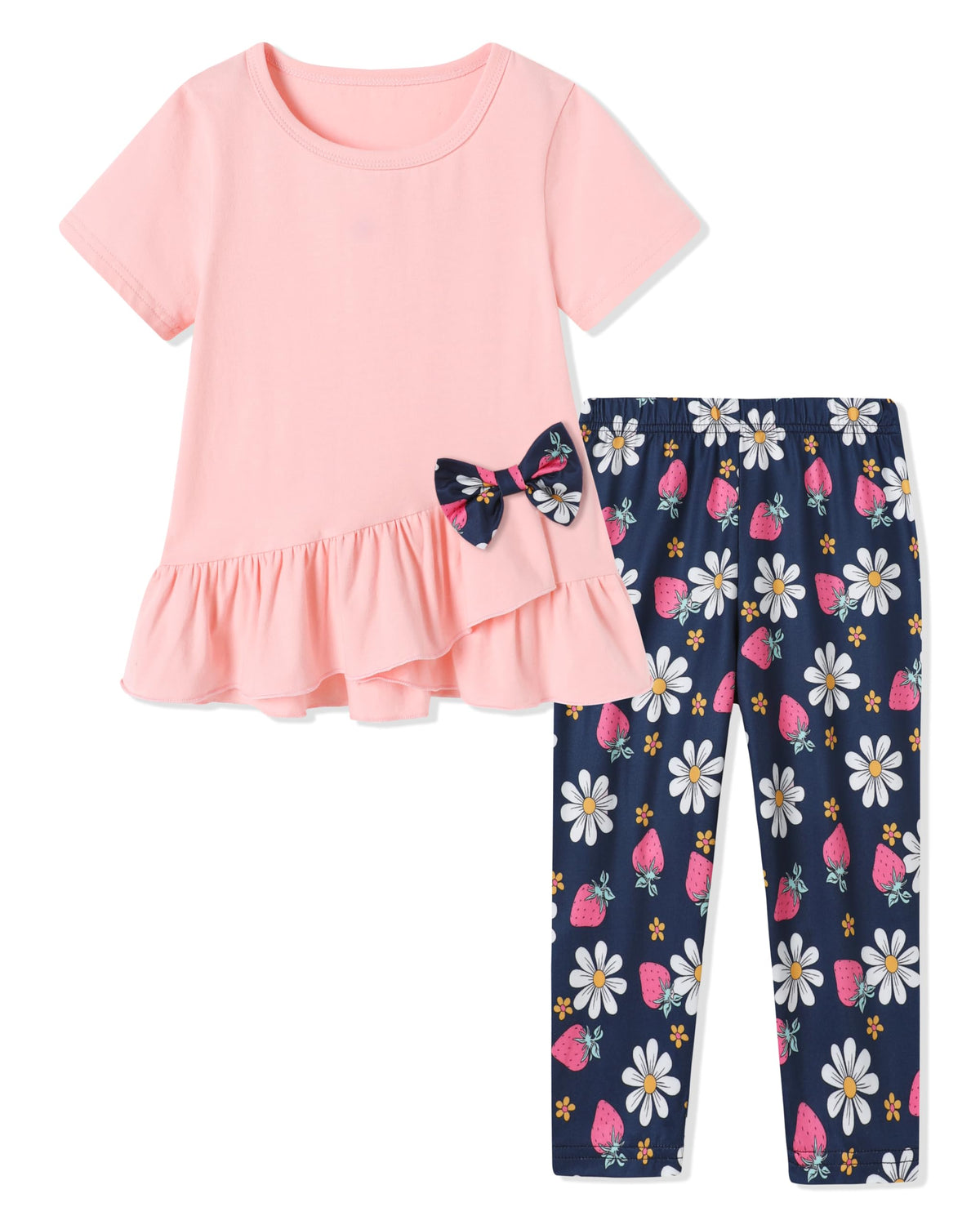 Toddler Girl Clothes 2-8Years Girls Spring Summer Outfit 2Pcs Set