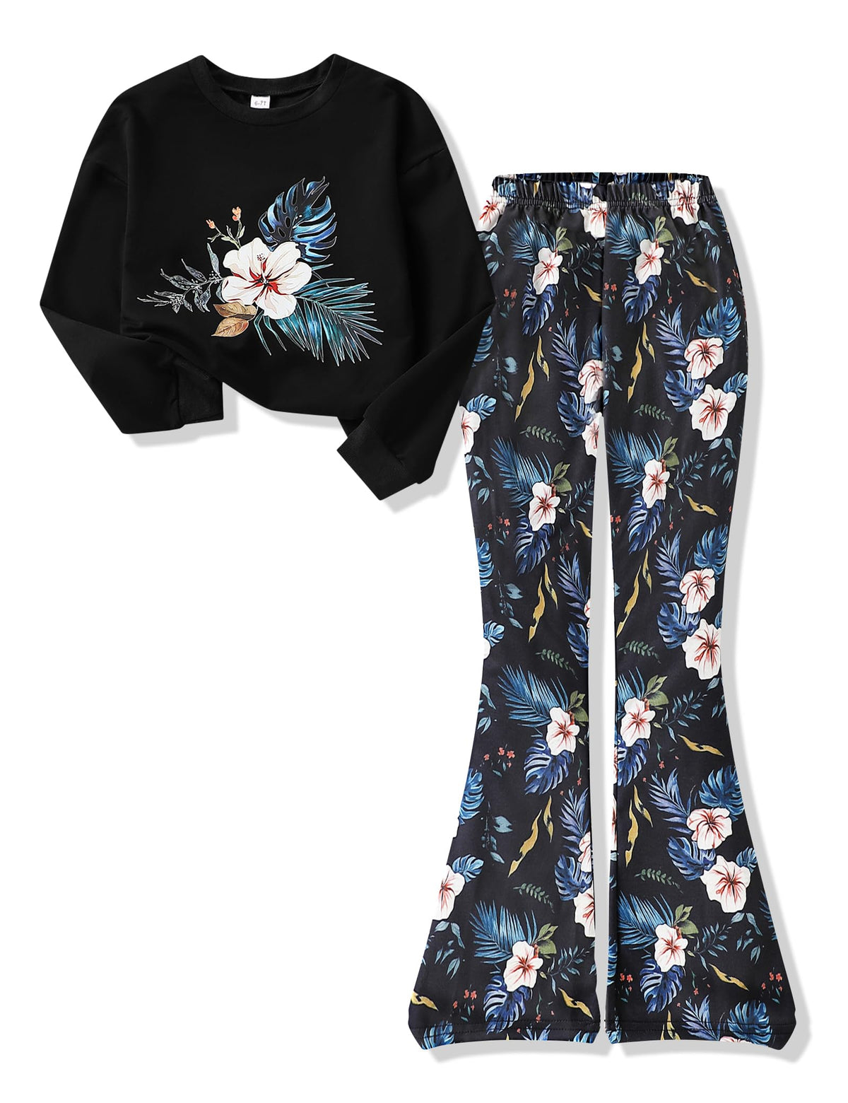 Girls Outfits 2 Piece Fall Tops & Pants Clothing Set 6-16 Years