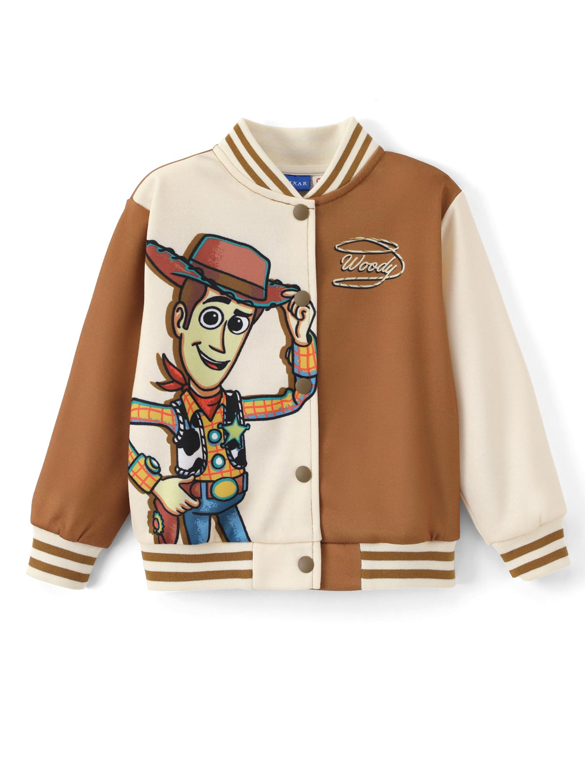 Disney Bomber Jacket Spider Man Marvel Toy Story Cars Varsity Cardigan2-13Y